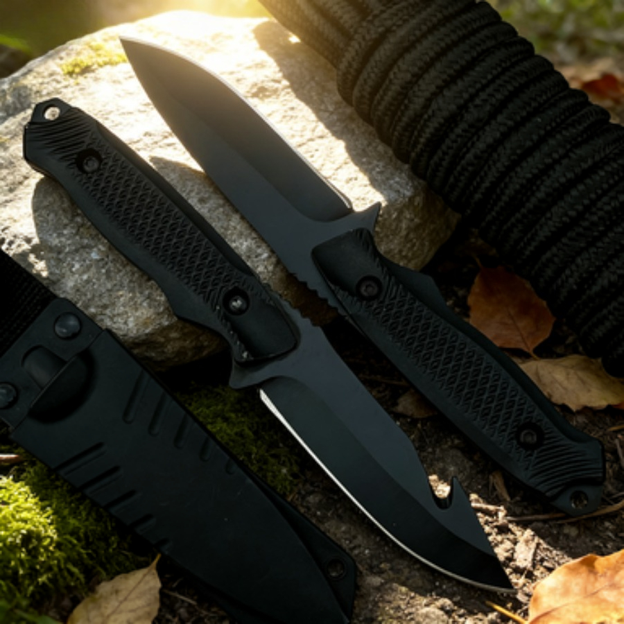 Multi-functional Outdoor Climb - مراجعة Camping Cooking Knife With Sheath وسعره