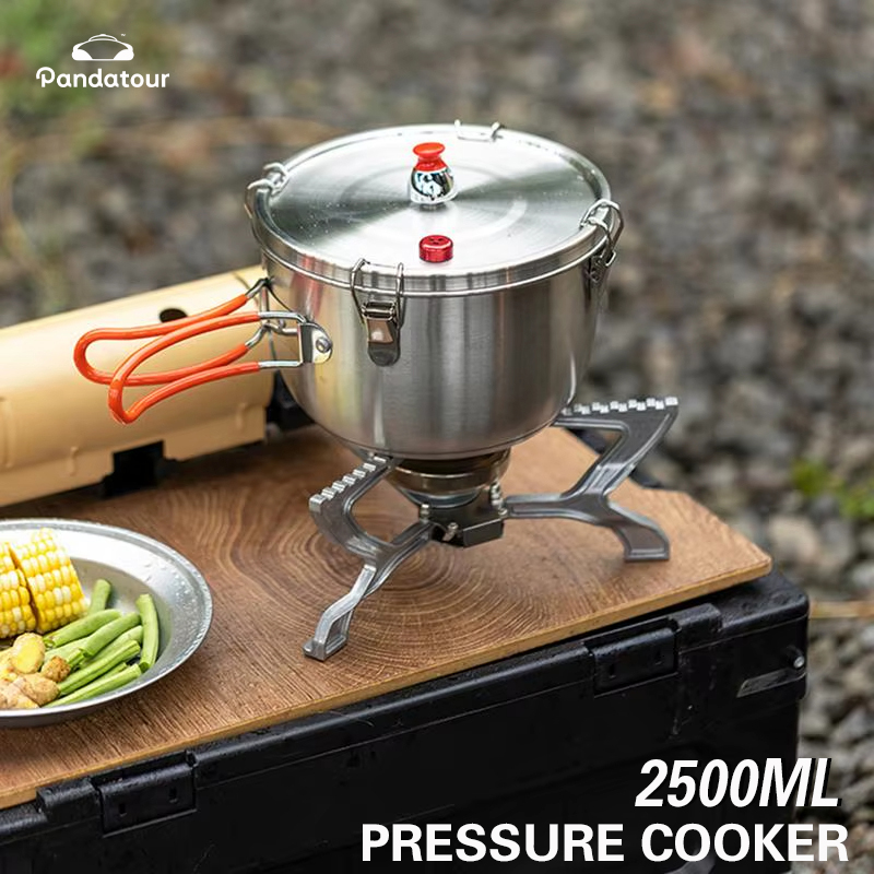 Pandatou Portable High Altitud - مراجعة Camping Cooking Set Large وسعره