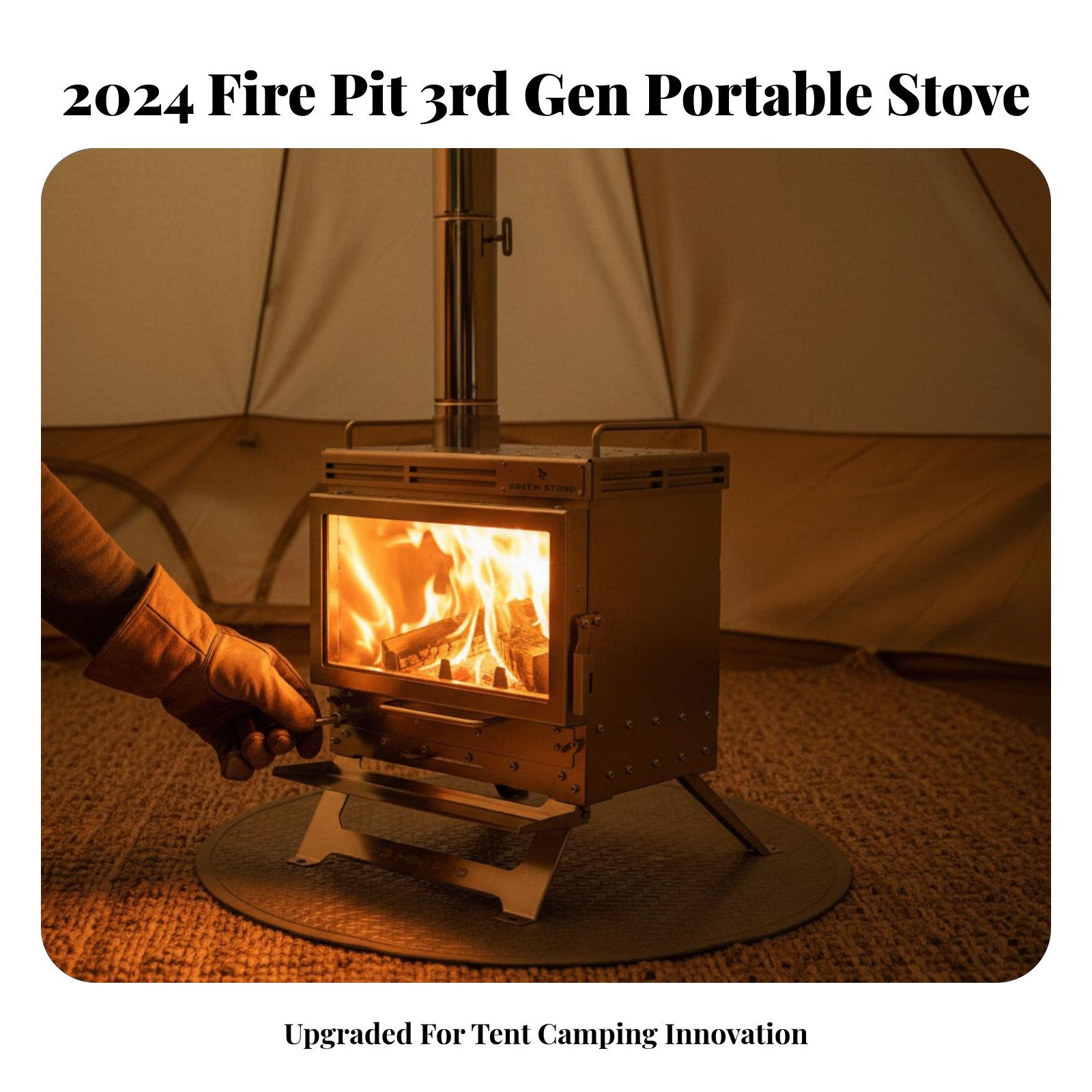 GreenStove Fire Pit 33rd Gen C - مراجعة Camping Cooking Fire Pit وسعره