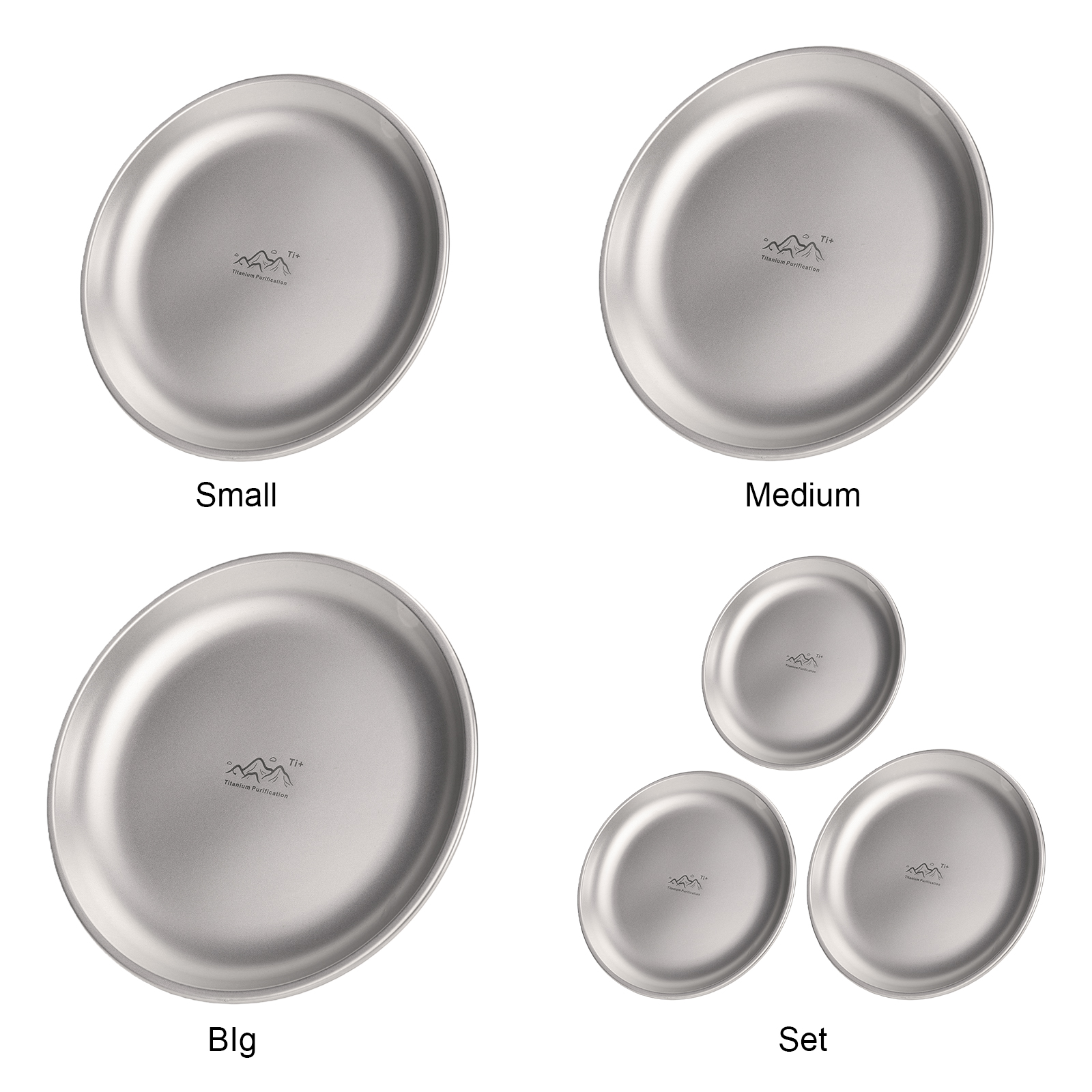 14/17/20cm Titanium Camping Pl - مراجعة Camping Cooking Dishes وسعره