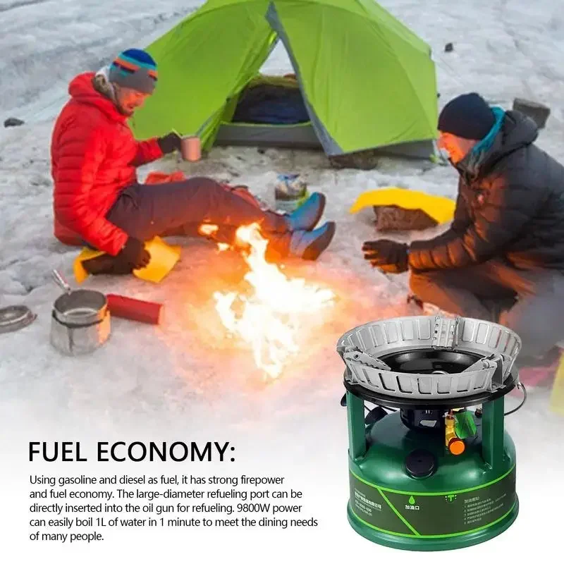 BRS-7 Stove Burner Backpacking - مراجعة Camping Cooking No Gas وسعره