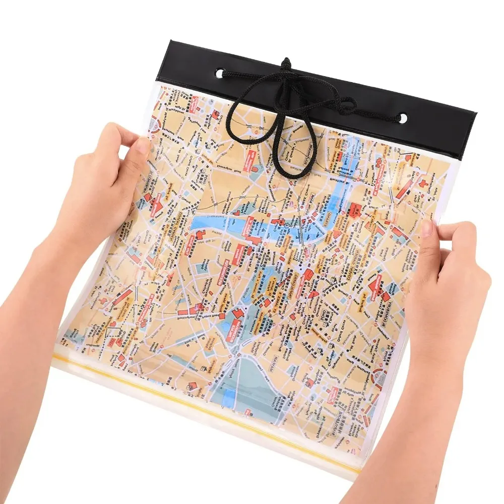 1PC Map Case Clear Waterproof  - مراجعة Camping Cooking Cover وسعره