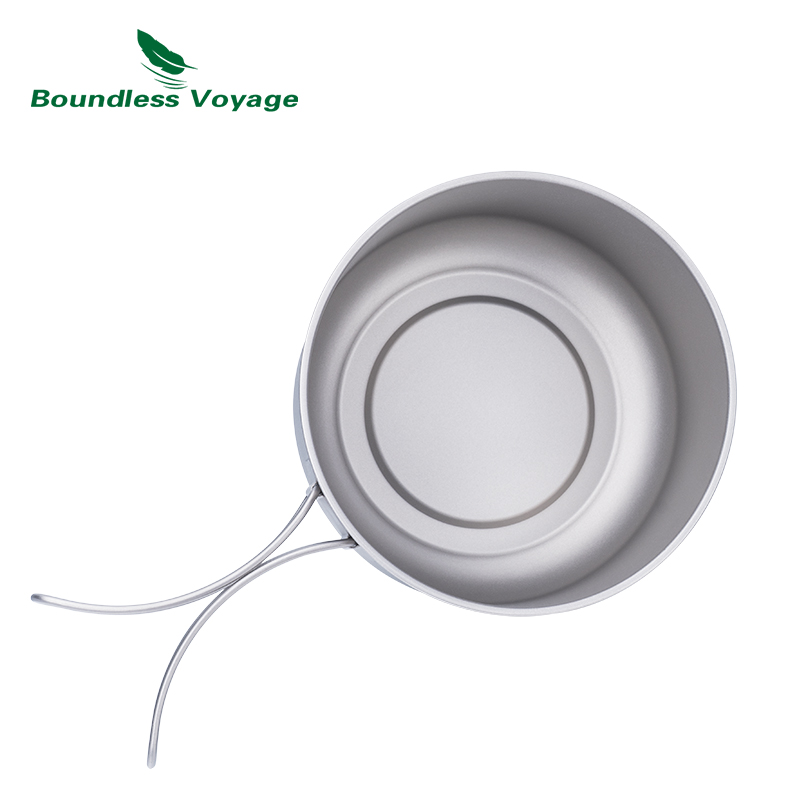 Boundless Voyage Titanium Camp - مراجعة Camping Cooking Set Large وسعره