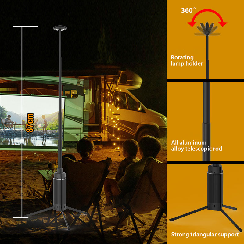 Portable Camping Lantern Teles - مراجعة Camping Cooking Tripod وسعره