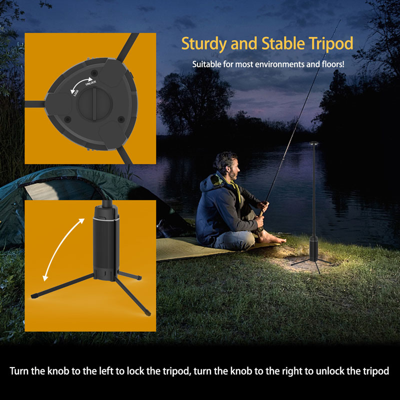 Portable Camping Lantern Teles - مراجعة Camping Cooking Tripod وسعره