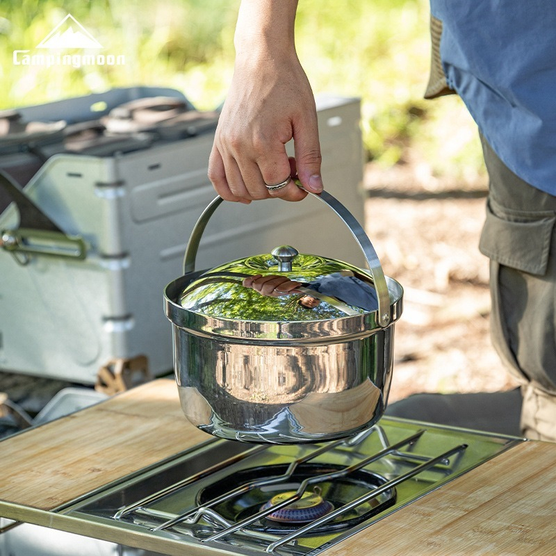 CAMPINGMOON CC-21 Stewed Rice  - مراجعة Camping Cooking Windscreen وسعره
