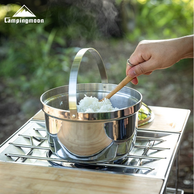 CAMPINGMOON CC-21 Stewed Rice  - مراجعة Camping Cooking Windscreen وسعره