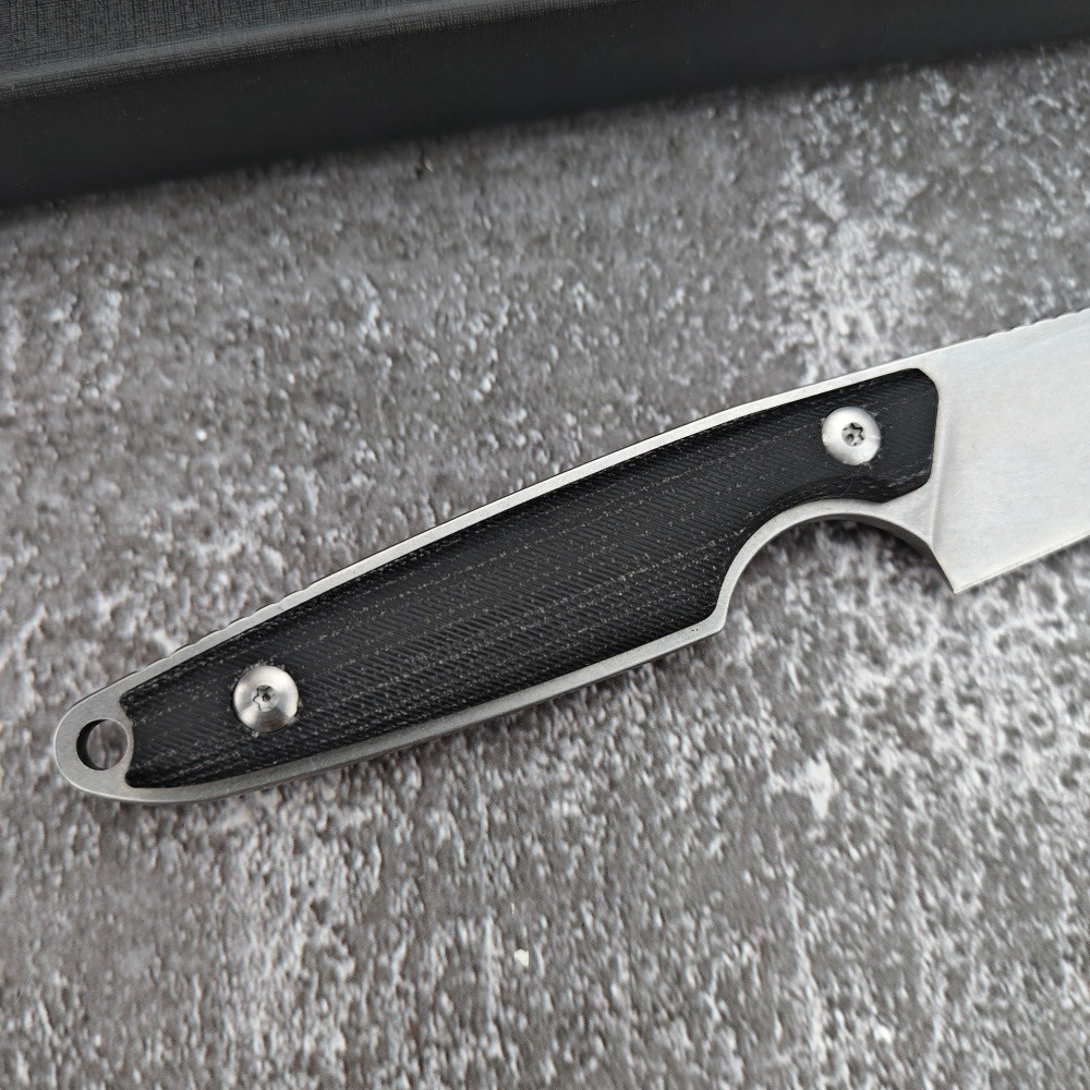 EDC Camping Picnic Cooking Uti - مراجعة Camping Cooking Knife With Sheath وسعره