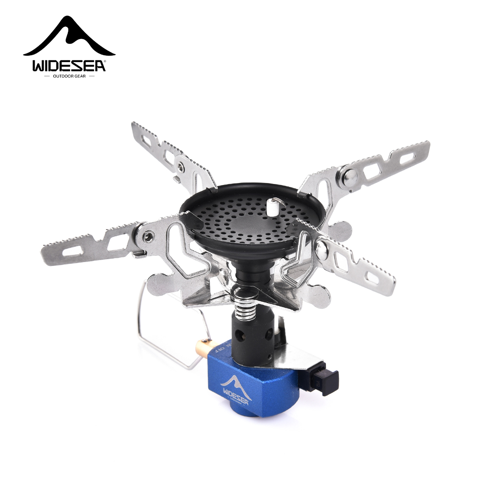 Outdoor Camping Gas Burner Out - مراجعة Camping Cooking Set Large وسعره