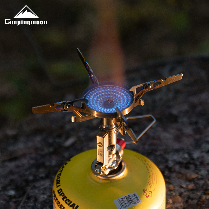 CAMPINGMOON XT-2F Xuanfeng Tit - مراجعة Camping Cooking No Gas وسعره
