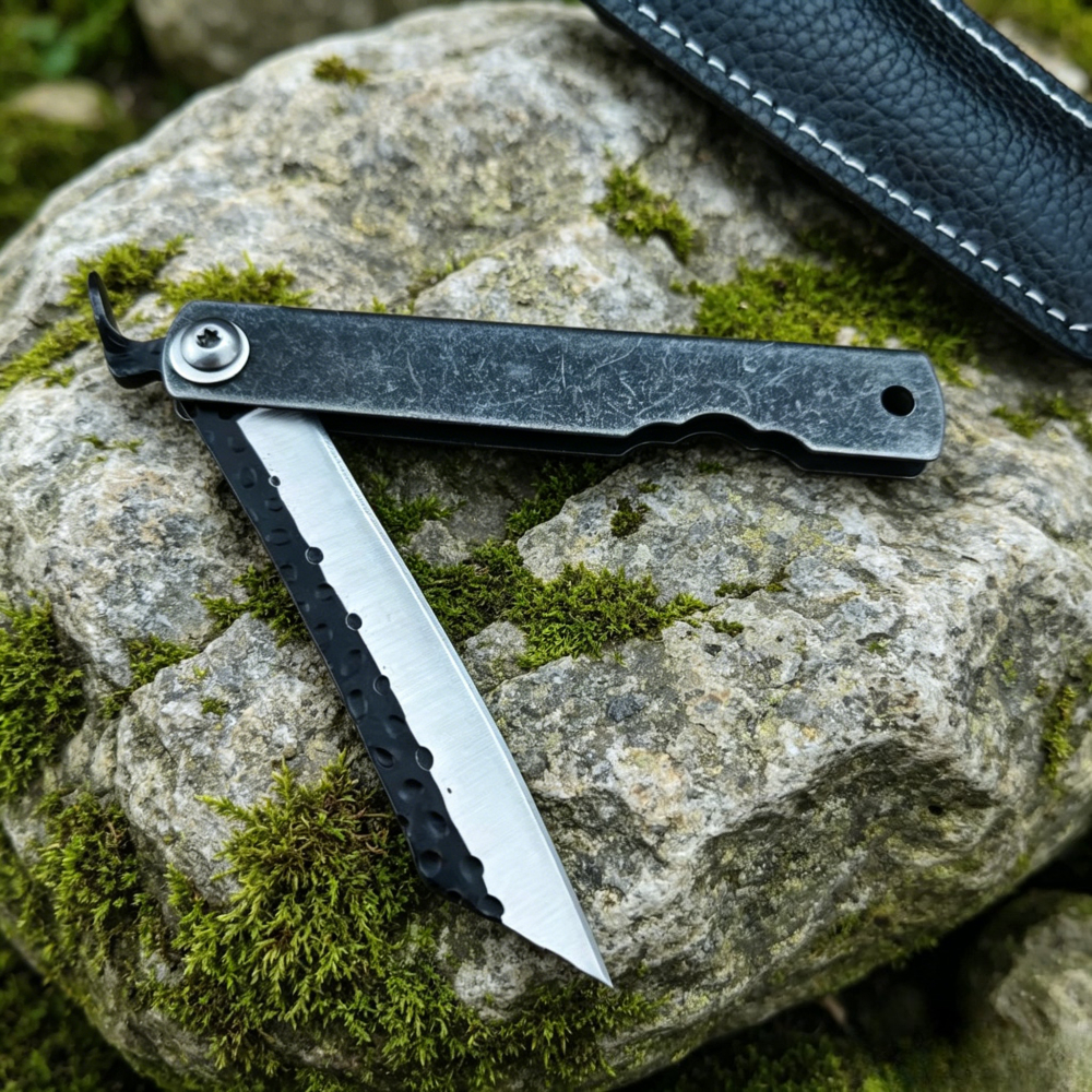 Multi-functional Camping Picni - مراجعة Camping Cooking Knife With Sheath وسعره