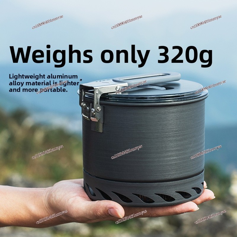Hiking Portable Individual Pot - مراجعة Camping Cooking Area وسعره