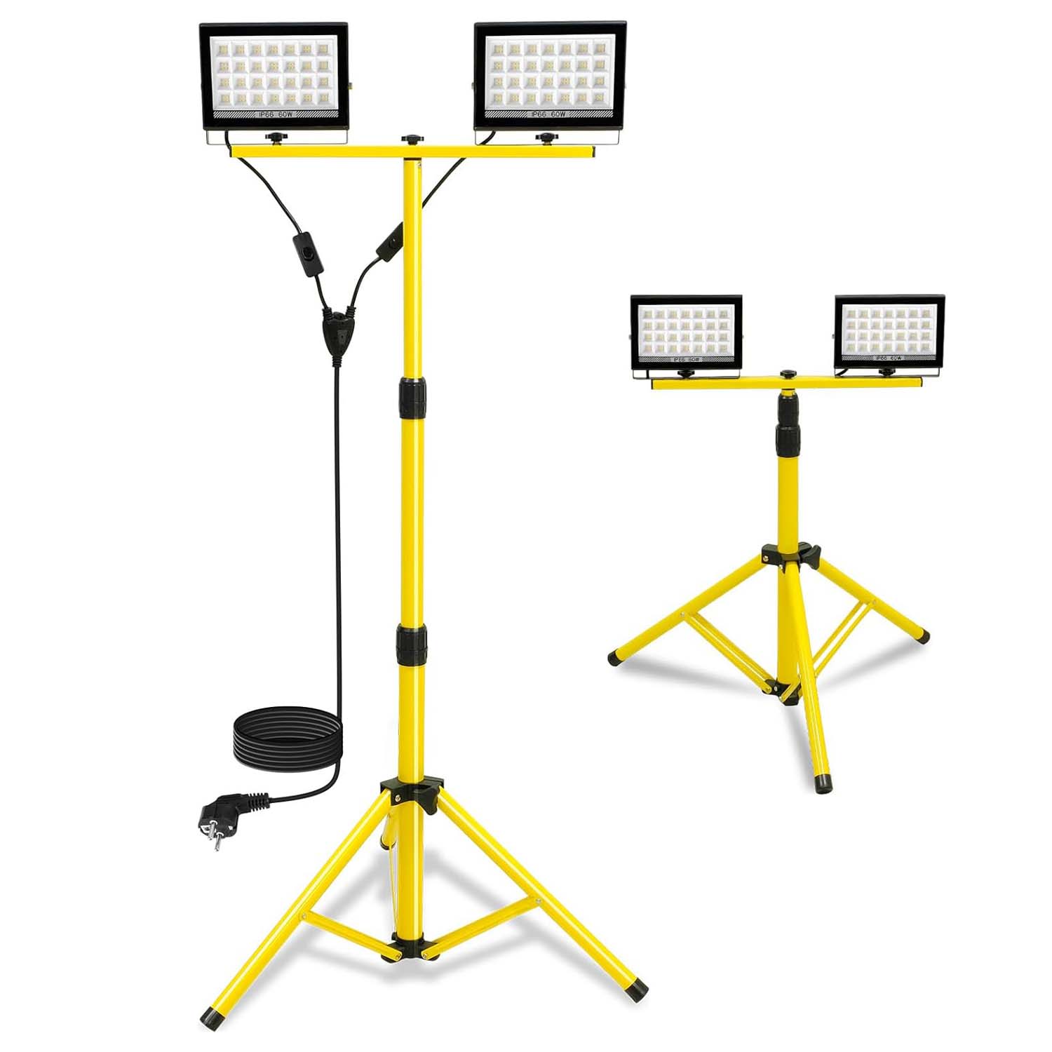 LED Work Light with Stand Adju - مراجعة Camping Cooking Tripod وسعره
