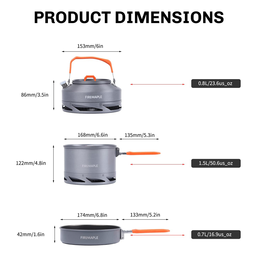 Fire Maple Camping Cookware Ut - مراجعة Camping Cooking Windscreen وسعره