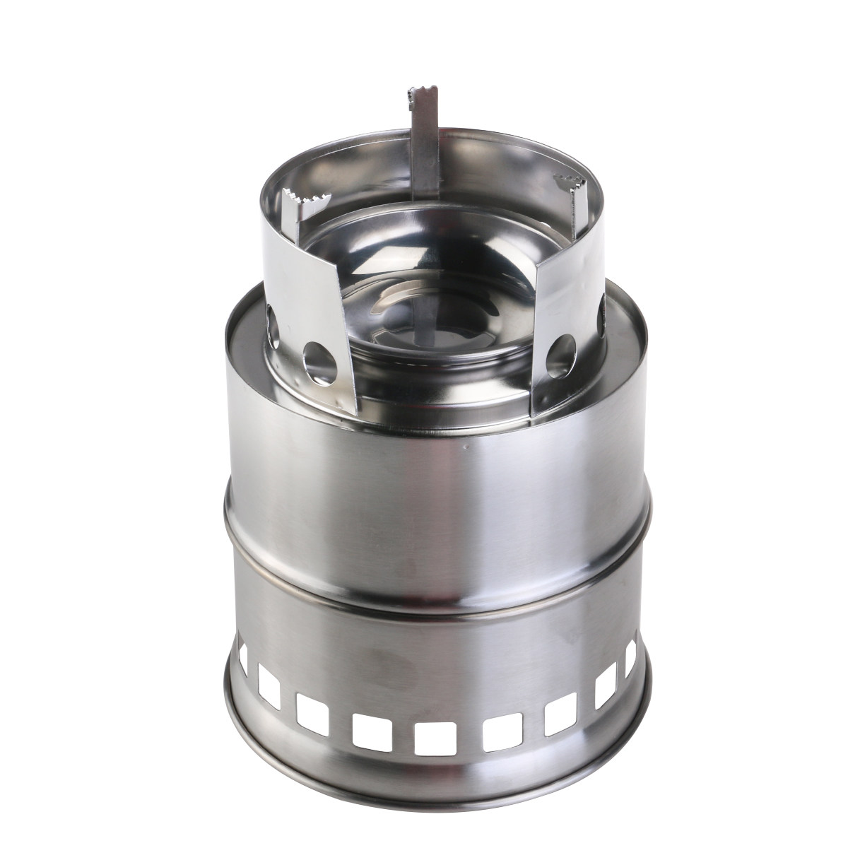Lightweight Stainless Steel Wo - مراجعة Camping Double Cooking Stove وسعره