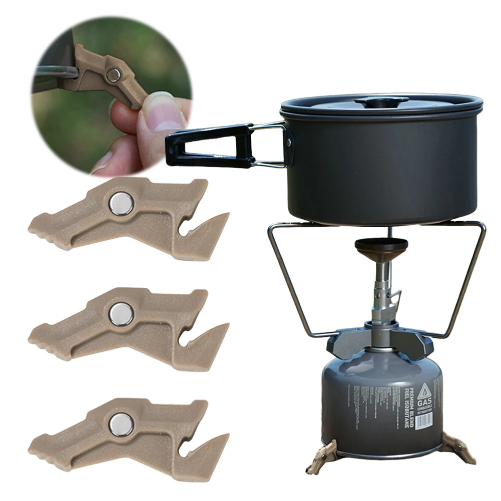 Magnetic Tripod Gas Tank Brack - مراجعة Camping Cooking No Gas وسعره