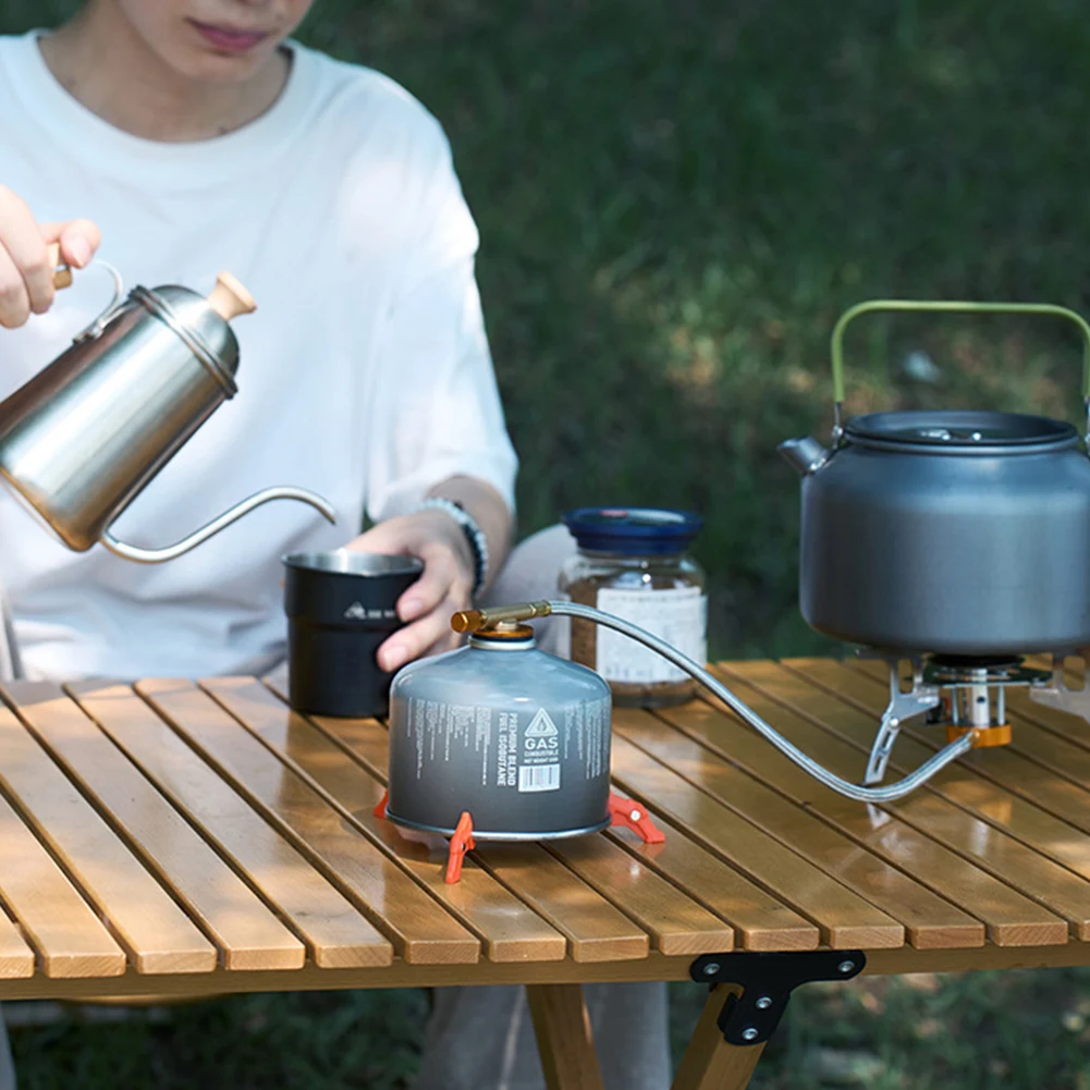 Magnetic Tripod Gas Tank Brack - مراجعة Camping Cooking No Gas وسعره