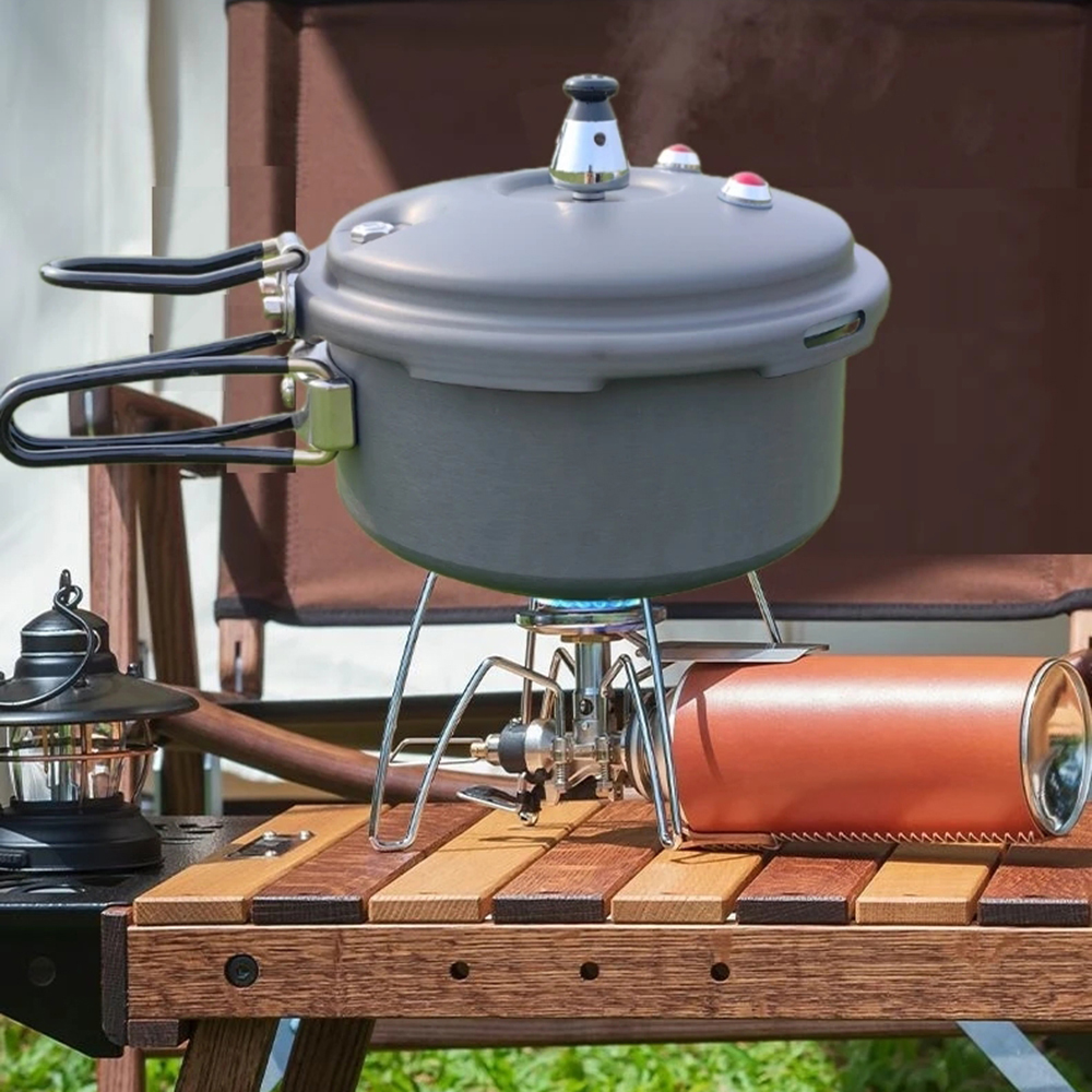 Camping Mini Pressure Cooking  - مراجعة Camping Cooking Pot وسعره
