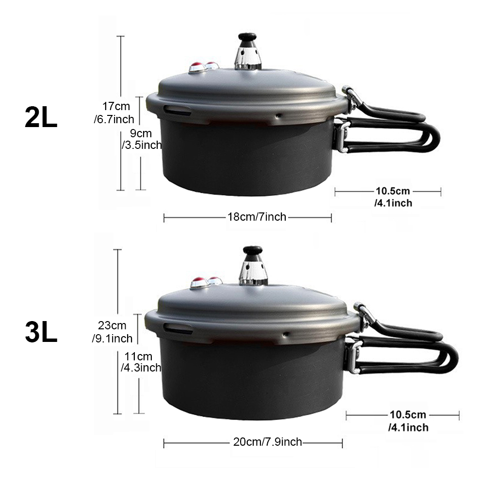 Camping Mini Pressure Cooking  - مراجعة Camping Cooking Pot وسعره