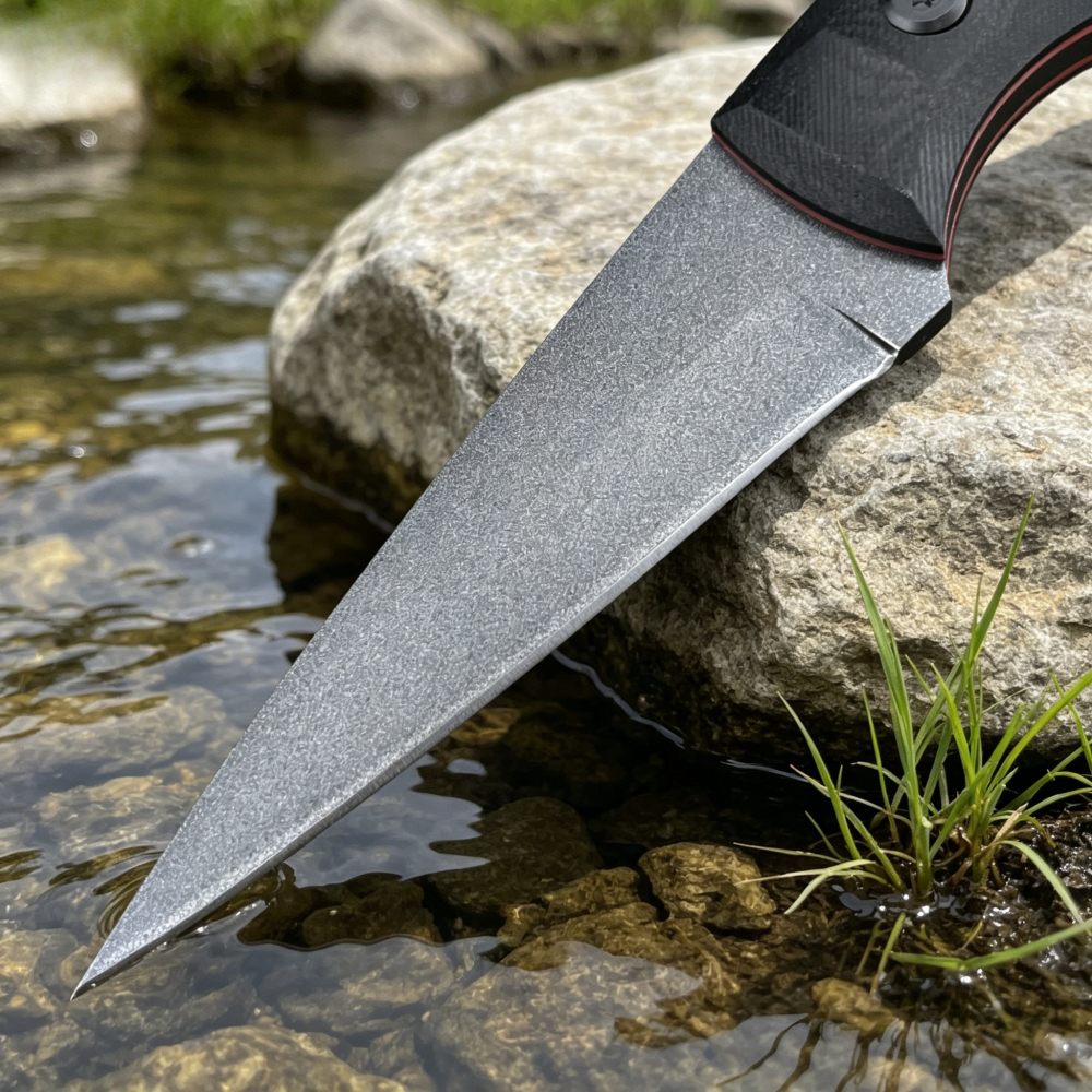 Camping Picnic Cooking Straigh - مراجعة Camping Cooking Knife With Sheath وسعره
