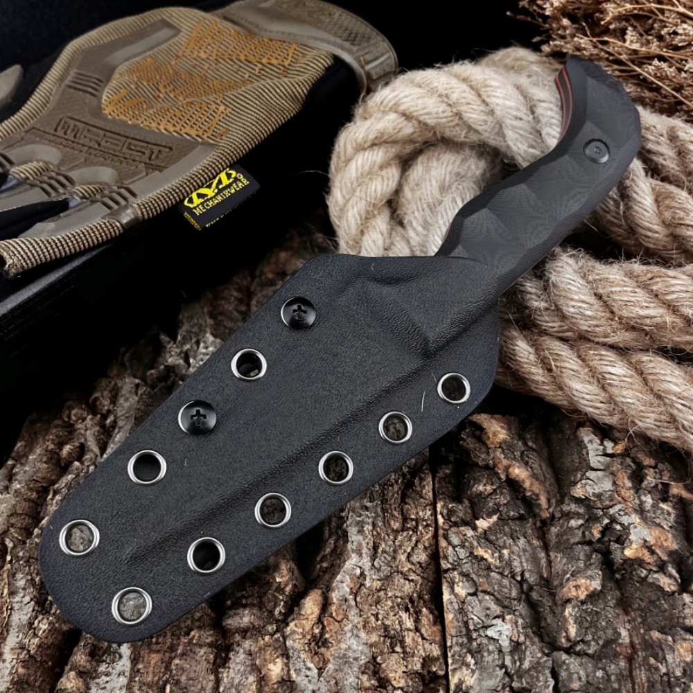 Camping Picnic Cooking Straigh - مراجعة Camping Cooking Knife With Sheath وسعره