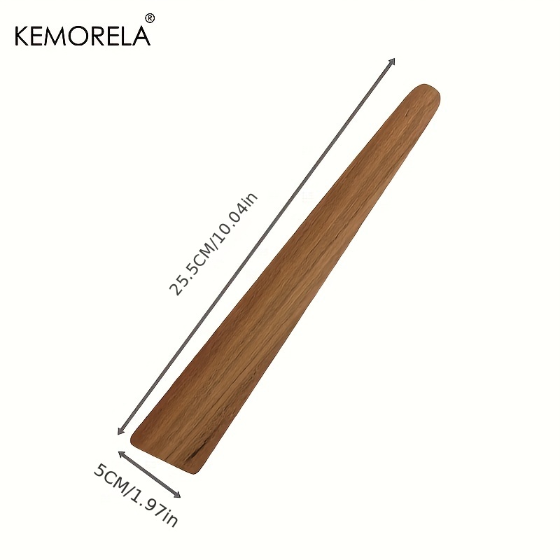 1PCS Teak Wood Tableware Spatu - مراجعة Camping Cooking Windscreen وسعره