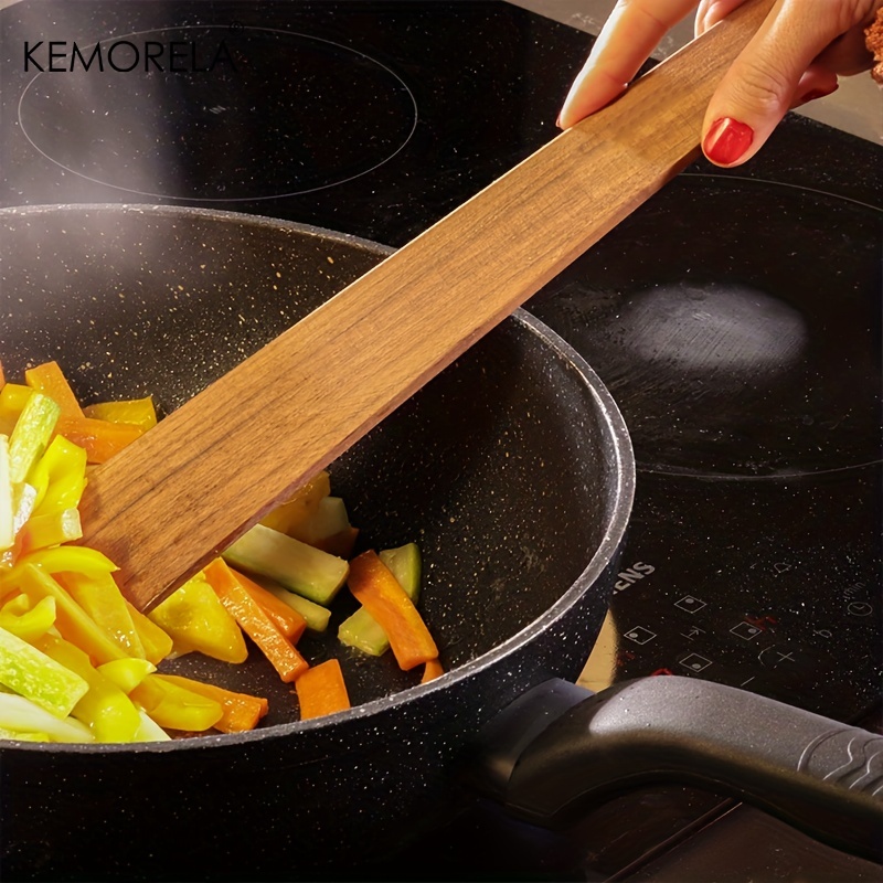 1PCS Teak Wood Tableware Spatu - مراجعة Camping Cooking Windscreen وسعره