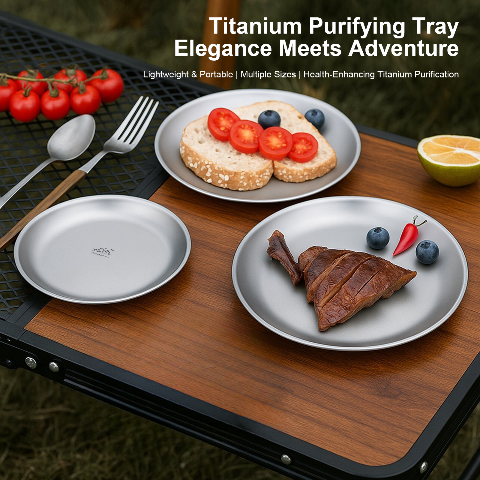 Portable Titanium Purified Sta - مراجعة Camping Cooking Dishes وسعره