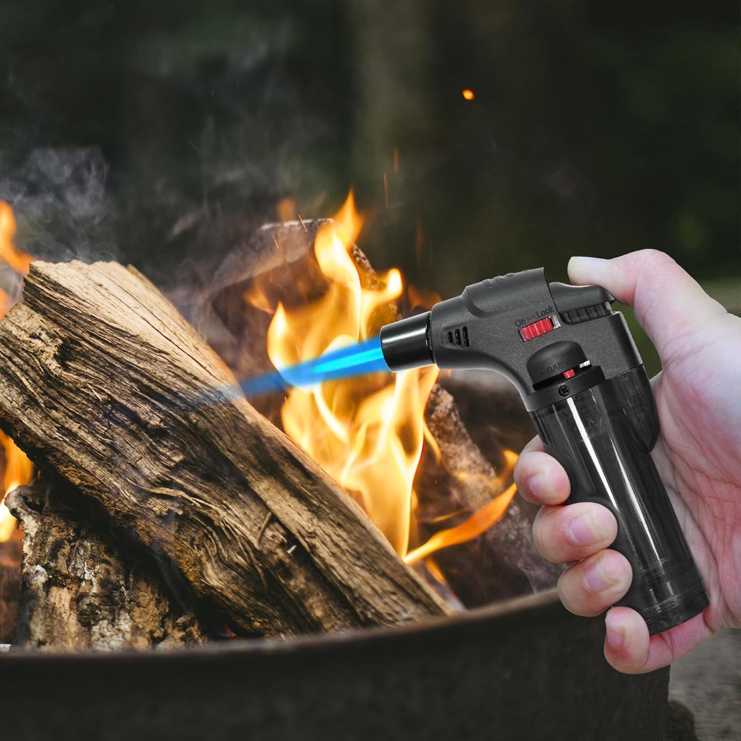 Butane Refillable Jet Flame To - مراجعة Camping Cooking Griddle وسعره