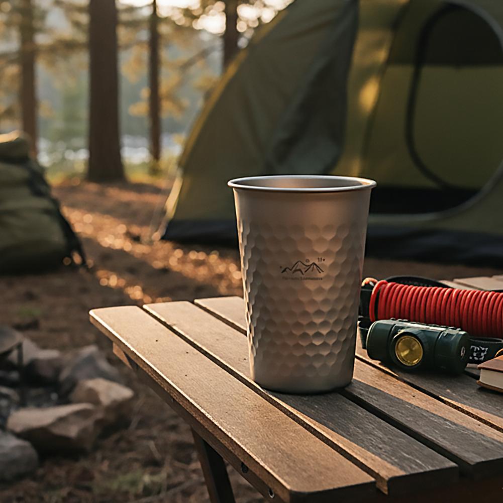 Ultralight Pure Titanium Campi - مراجعة Camping Cooking Dishes وسعره