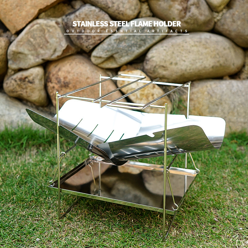 Wood Burning Camping Stove Por - مراجعة Camping Cooking Fire Pit وسعره