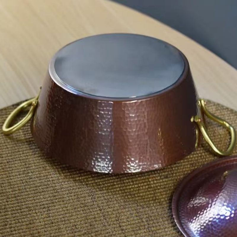 Handcrafted Vintage Copper Pot - مراجعة Camping Cooking Pot وسعره