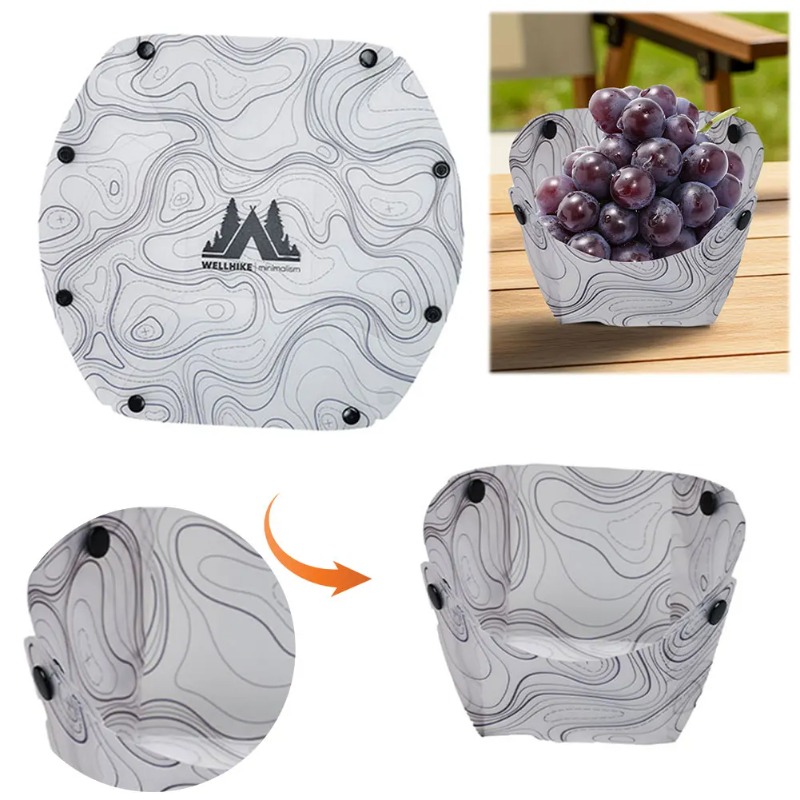 Foldable Camping Tableware Por - مراجعة Camping Cooking Roll وسعره