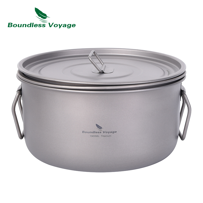 Boundless Voyage Camping Cooki - مراجعة Camping Cooking Mess Kit وسعره