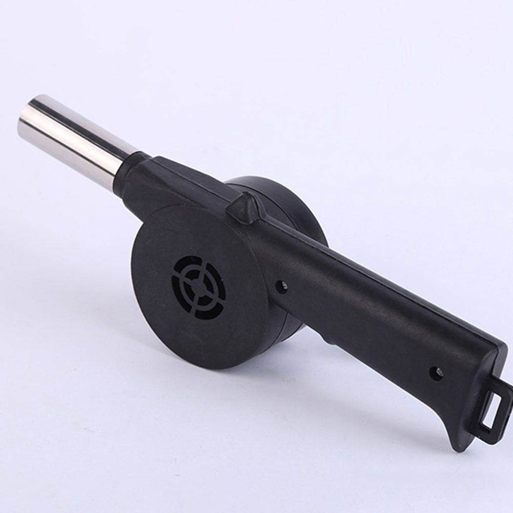 Manual Blower Black Hand Crank - مراجعة Camping Cooking Fire Pit وسعره