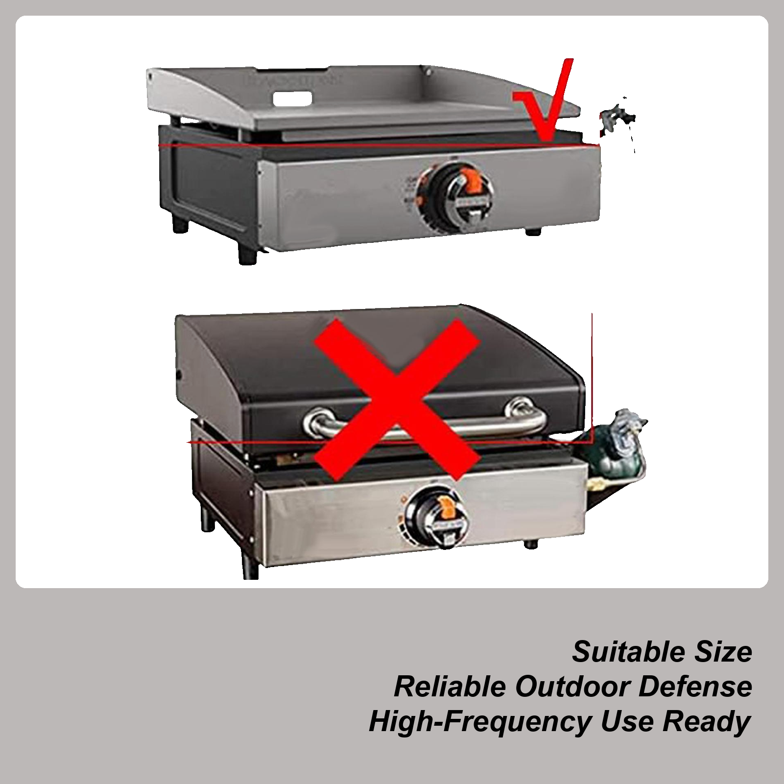 Grilling Cover Heavy Duty Wate - مراجعة Camping Cooking Area وسعره