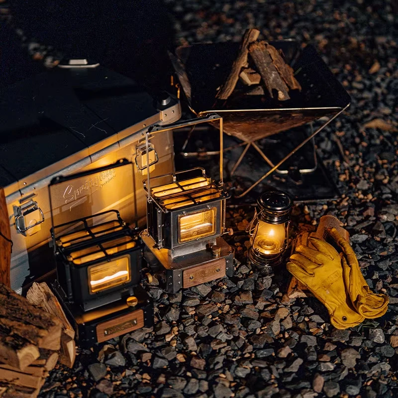 Vintage Style Camping Stove Du - مراجعة Camping Double Cooking Stove وسعره