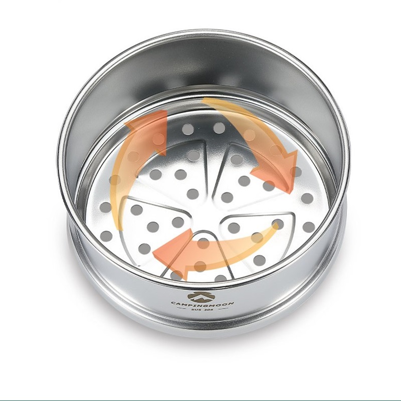 CAMPINGMOON Portatle Outdoor C - مراجعة Camping Cooking Dishes وسعره